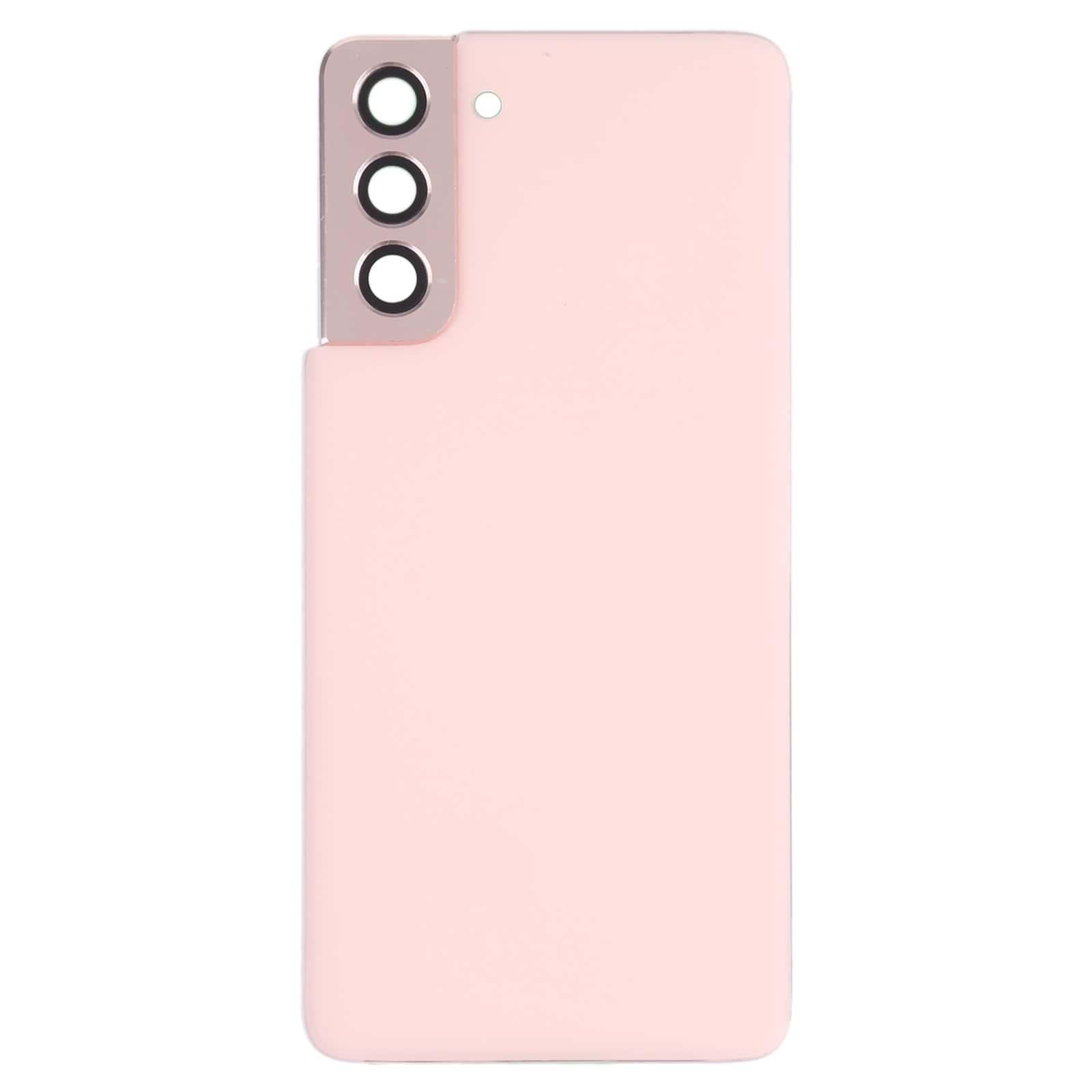 Back Glass Panel for Samsung Galaxy S21 5G Pink with Camera Lens - EGFix Back Glass Panel for Samsung Galaxy S21 5G Pink with Camera Lens - EGFix